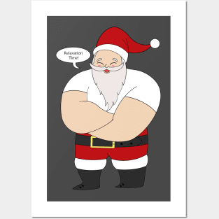 Santa Posters and Art